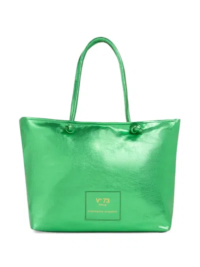 V73 Eli Pop Tote Bag In Green