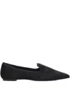 V73 Embellished Loafers In Black