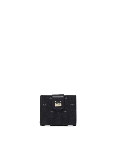 V73 Eva Eco-leather Wallet In Black