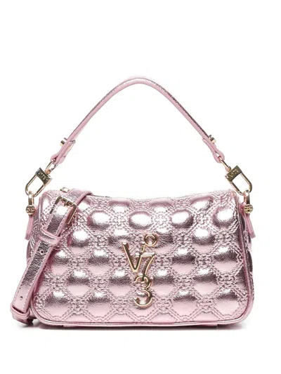 V73 Eva Quilted Tote Bag In Pink