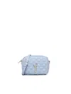V73 Gesteppte Eva Schultertasche In Dusty Blue