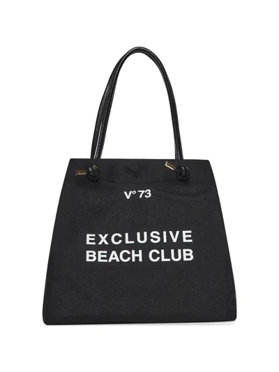 V73 Exclusive Shoulder Bag In Black