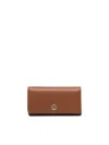 V73 Logo-plaque Snap-closure Wallet In Brown