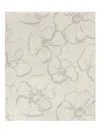 V73 Floral-print Scarf In Neutral