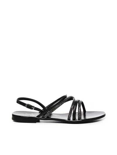 V73 Fredy Sandals With Rhinestones