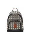 V73 Harriet Monogram Leather-trimmed Backpack In Multi