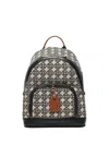 V73 Harriet Monogram Leather-trimmed Backpack In Multi