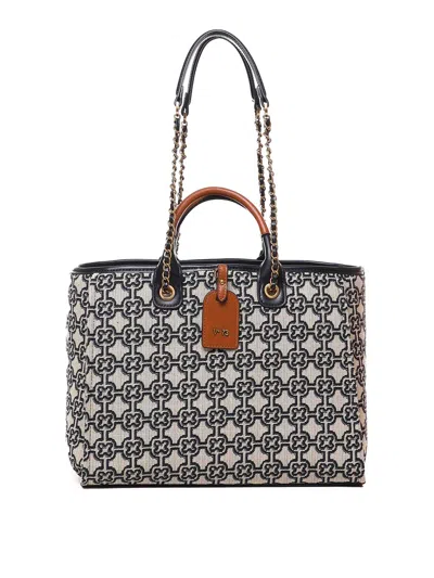 V73 Harriet Shopping Bag In Beige