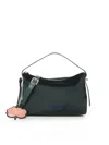 V73 Isabella Flower-detail Shouder Bag In Green