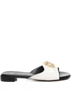 V73 Janette Logo-plaque Open-toe Sandals