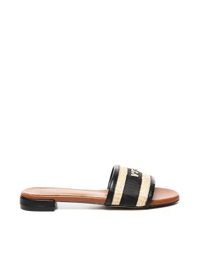 V73 Janette Slippers In Black