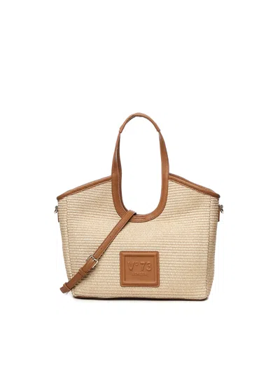 V73 Jenny Tote Bag In Brown