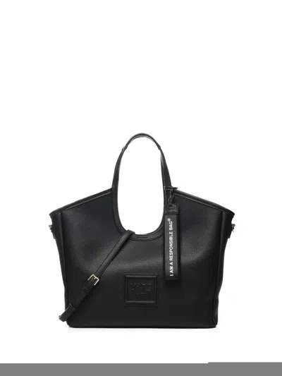 V73 Jenny Tote Bag In Black