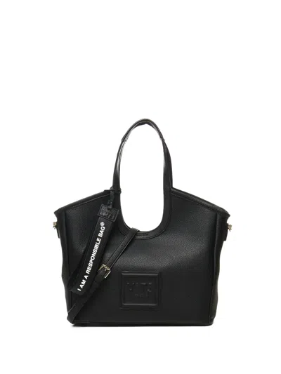V73 Jenny Tote Bag In Black