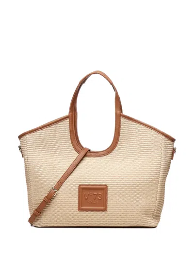 V73 Jenny Tote Bag In Neutrals