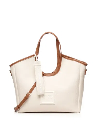 V73 Jenny Tote Bag In White