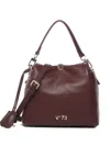 V73 Keira Bucket Bag In Burgundy
