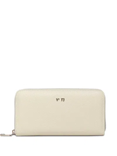 V73 Keira Zip Wallet In White
