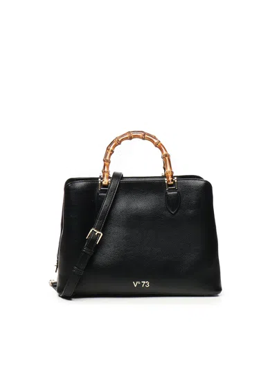 V73 Kristin Tote Bag In Black