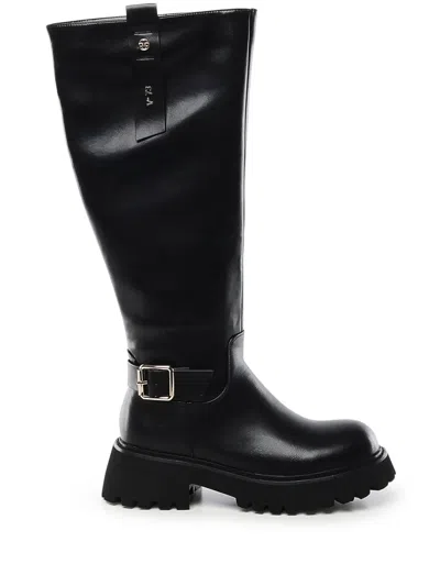 V73 Laina Boots In Black