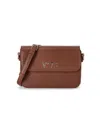 V73 V°73  LIGHT BROWN BAMBOO CROSSBODY BAG