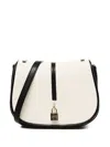 V73 Satchel-tasche Mit Logo-gravur In Weiss