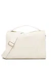 V73 Logo-engraved Shoulder Bag In Neutrals