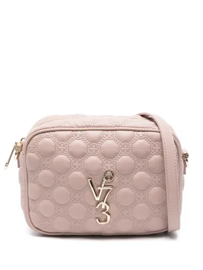 V73 Logo-lettering Cross Body Bag In Pink
