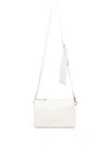 V73 Logo-plaque Satchel Bag In Neutrals