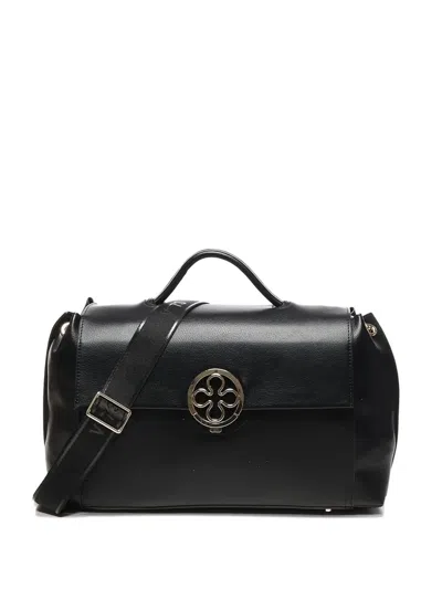V73 Logo-plaque Shoulder Bag
