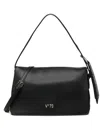 V73 LOGO-PLAQUE SHOULDER BAG