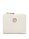 V73 Logo-plaque Wallet In Neutrals