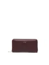 V73 Zip-around Wallet In Brown