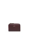 V73 Zip-around Wallet In Brown
