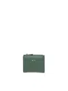 V73 Logo Wallet In Green