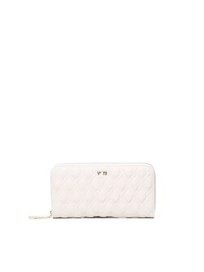 V73 Margaret Long Wallet In White