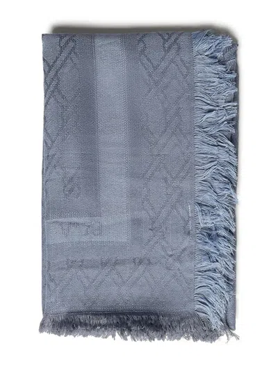 V73 Margaret Scarf In 蓝色