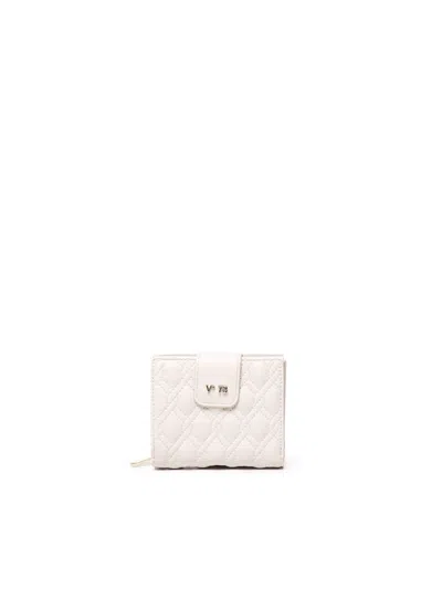 V73 Margaret Wallet In Ecoleather In White