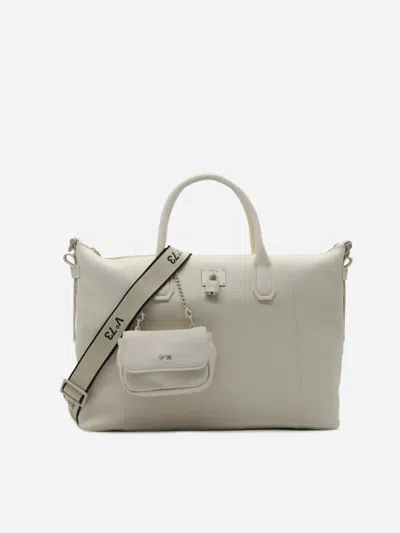 V73 Mariel Bag In Eco Leather In Beige