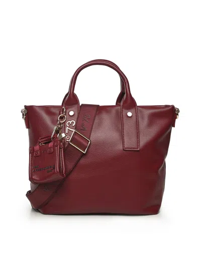 V73 Matilda Shopping Bag In Burgundy