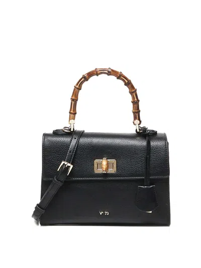 V73 Nefertiti Handbag In Black