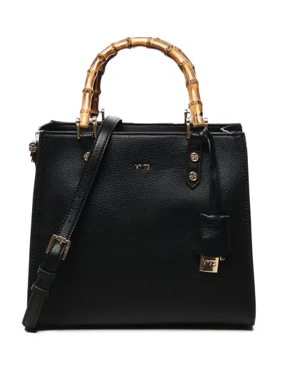 V73 Nefertiti Tote Bag In Black