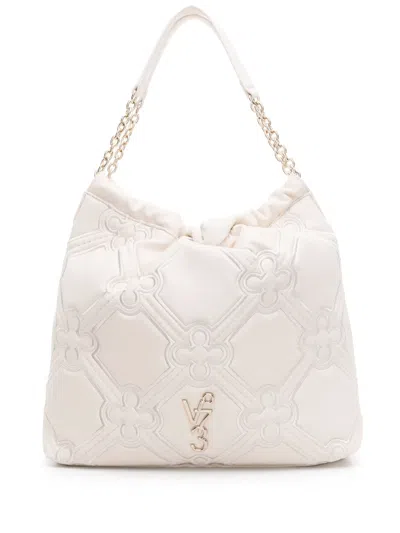 V73 Nyala Motif-embroidered Tote Bag In Neutrals