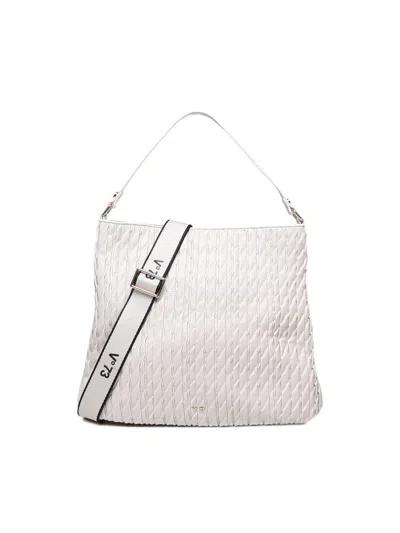 V73 Quilted Rossy Tote Bag In Beige