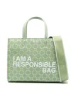 V73 Responsibility Cross Body Bag In 绿色