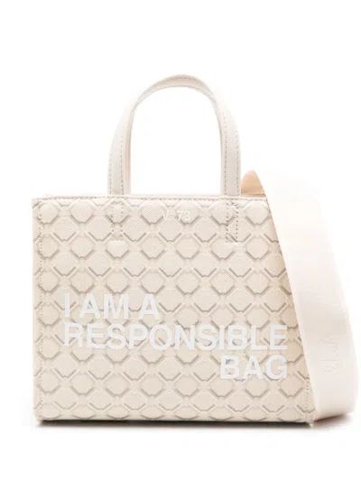 V73 Responsibility Cross Body Bag In White