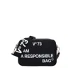 V73 V°73 斜挎包 Responsibility Bis 女式 聚酯纤维 黑色 In Black