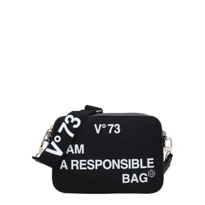 V73 V°73 斜挎包 Responsibility Bis 女式 聚酯纤维 黑色 In Black