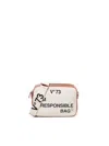 V73 Responsibility Shoulder Bag In Cotton In Brown