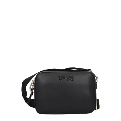 V73 V°73 女子s 斜挎包生态皮革黑色 In Black